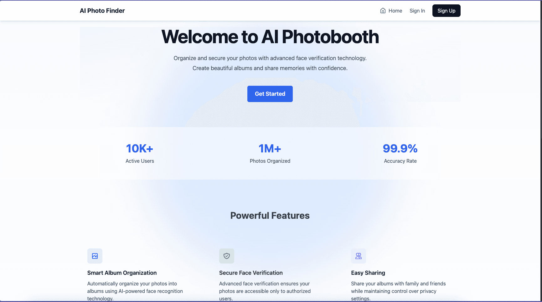 Photofinder AI cover